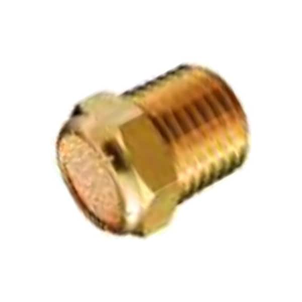 Alpha Technologies Aignep USA 3/4" NPT Sintered Bronze Muffler 50 Micron 145 psi 14 to 176 F 7031-12 - main
